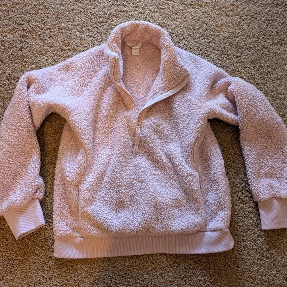 Sherpa Athleta Girl pull over quarter zip